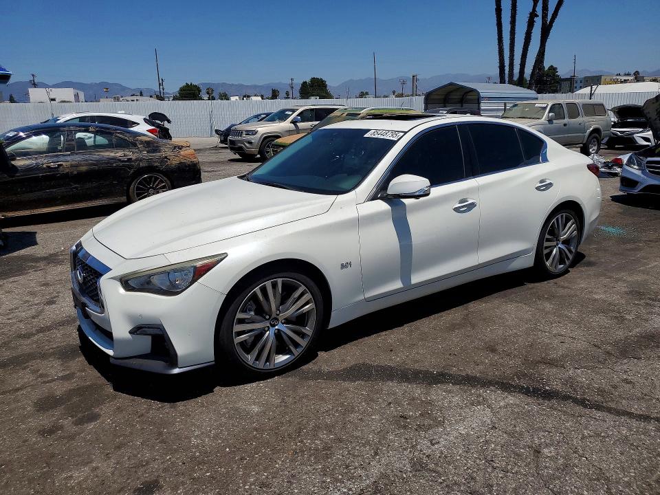 85448795 :رقم المزاد ، JN1EV7AP7KM511991 vin ، 2019 Infiniti Q50 مزاد بيع