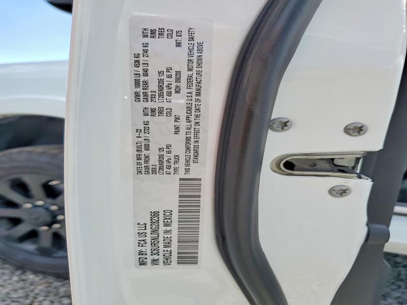 Продажа на аукционе авто 2022 Ram 2500, vin: 3C6UR5NL0NG282366, номер лота: 61047776