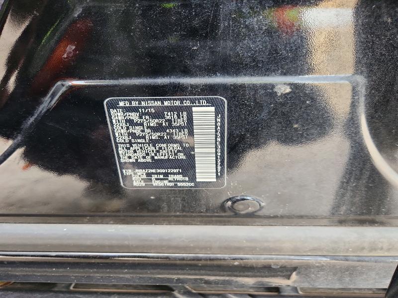 Aukcja sprzedaży 2016 Infiniti Qx80, vin: JN8AZ2NE3G9122971, numer aukcji: 62398966