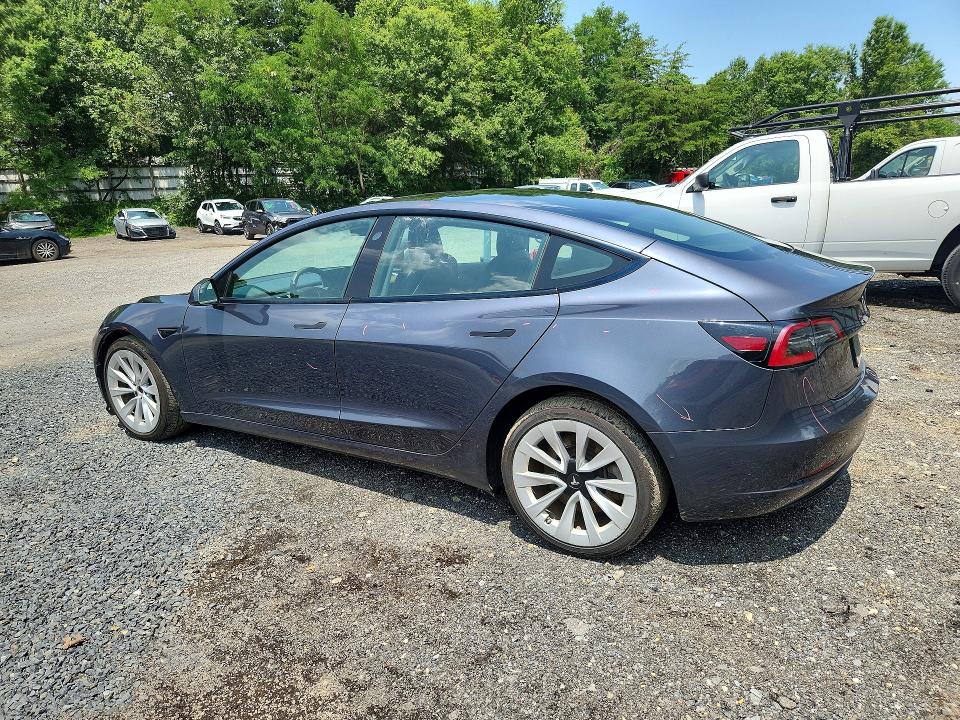 Продажа на аукционе авто 2022 Tesla Model 3, vin: 5YJ3E1EB2NF291348, номер лота: 62210906