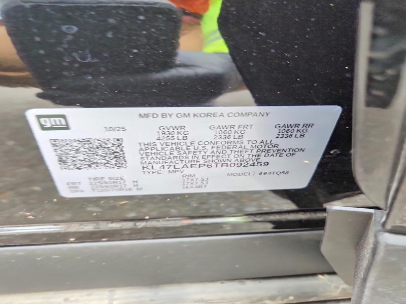 Продажа на аукционе авто 2026 Buick Envista, vin: KL47LAEP6TB092459, номер лота: 61972106