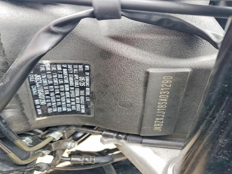 Aukcja sprzedaży 2025 Kawasaki Zx636, vin: JKBZXJJ18SA031290, numer aukcji: 60048066