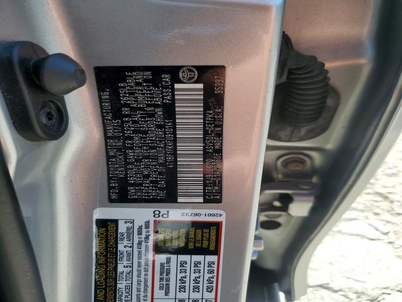 59102066 :رقم المزاد ، 4T1BF1FK4FU910141 vin ، 2015 Toyota Camry مزاد بيع