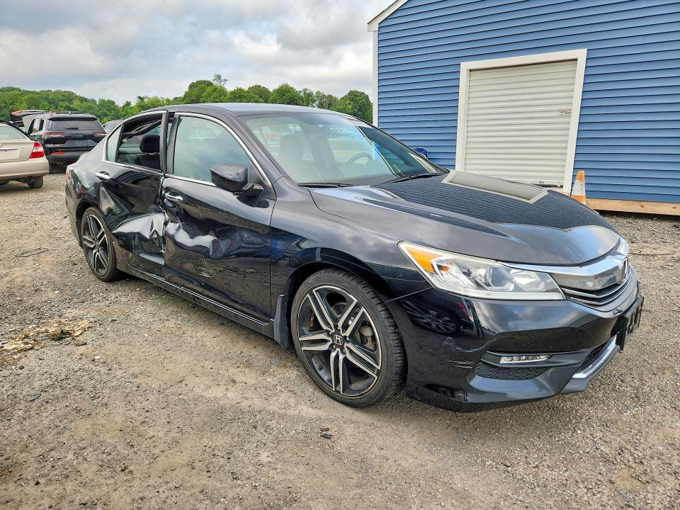 2017 Honda Accord მანქანა იყიდება აუქციონზე, vin: 1HGCR2F54HA030059, აუქციონის ნომერი: 63051216