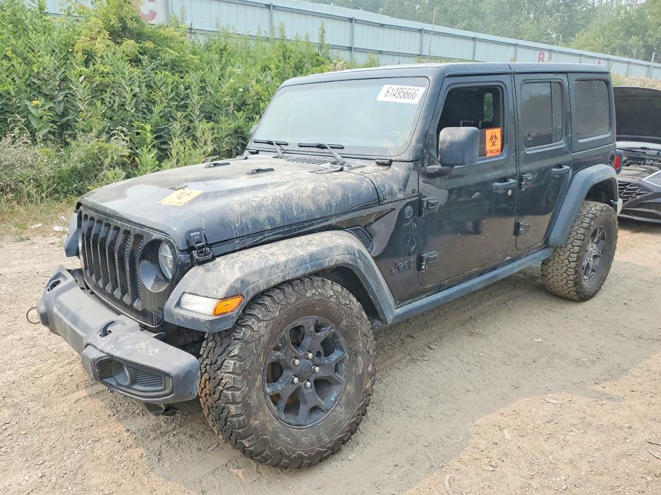 Продажа на аукционе авто 2021 Jeep Wrangler Unlimited, vin: 1C4HJXDG8MW646681, номер лота: 61495666