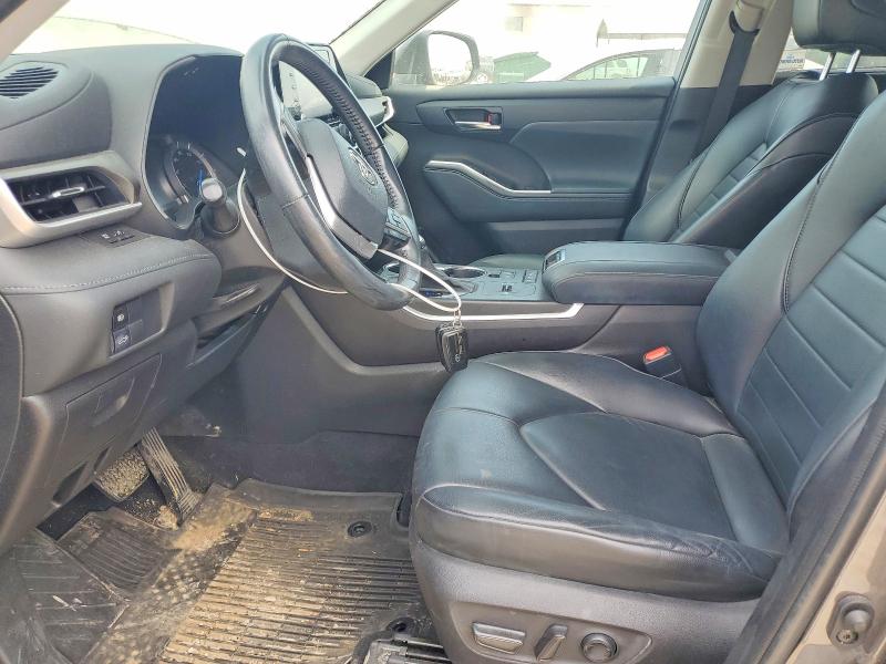 62244846 :رقم المزاد ، 5TDGBRCH5NS541886 vin ، 2022 Toyota Highlander Hybrid مزاد بيع