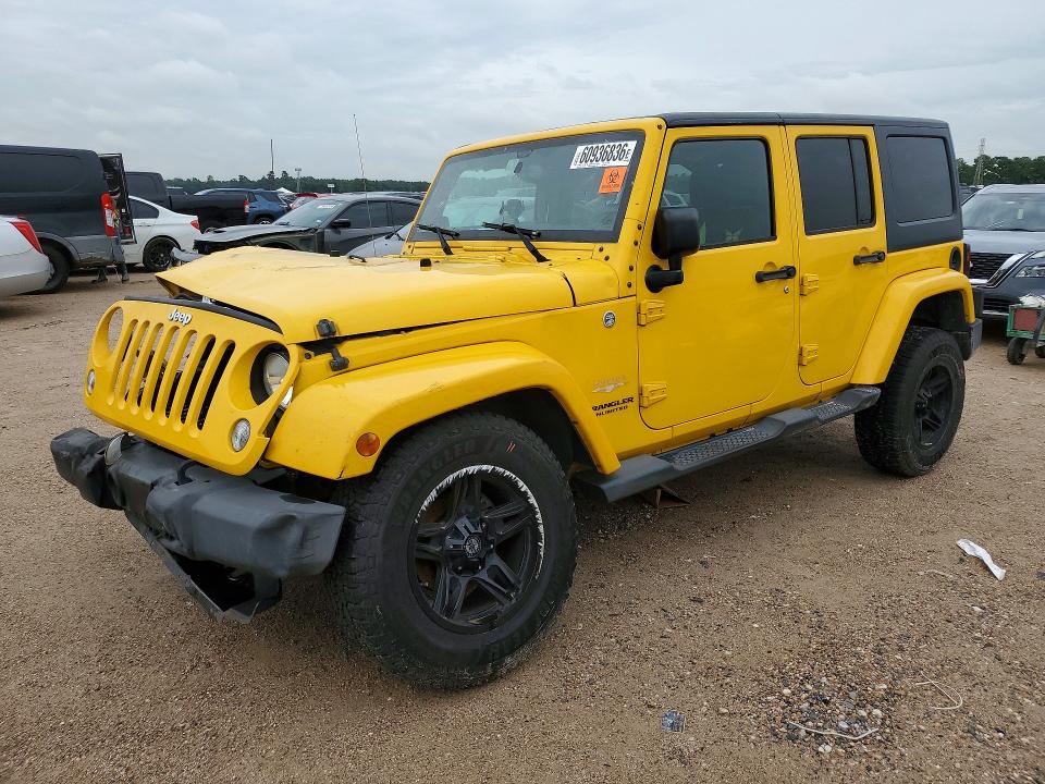 Aukcja sprzedaży 2015 Jeep Wrangler Unlimited, vin: 1C4BJWEG2FL604137, numer aukcji: 60936836