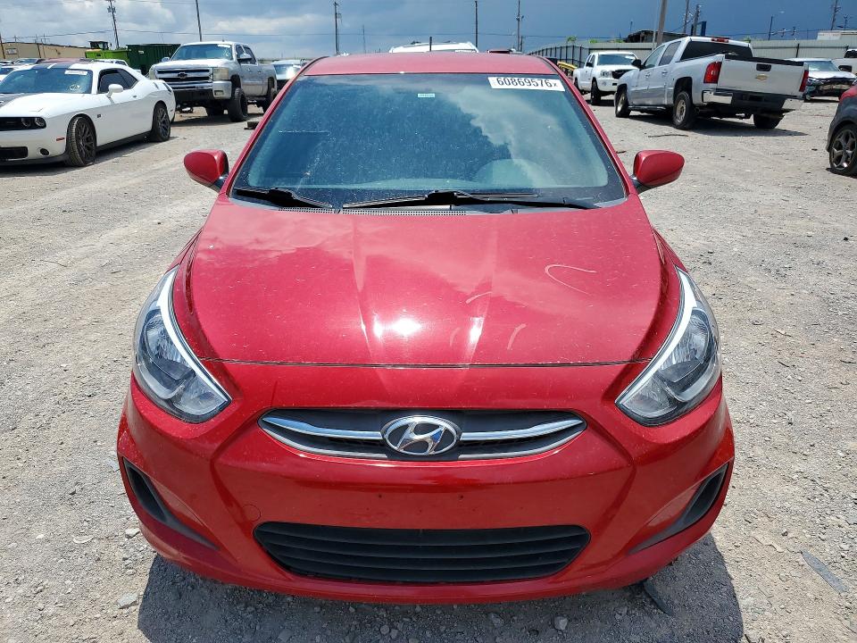 Aukcja sprzedaży 2017 Hyundai Accent, vin: KMHCT4AE1HU185648, numer aukcji: 60869576