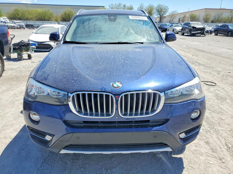 2017 Bmw X3 მანქანა იყიდება აუქციონზე, vin: 5UXWX9C54H0T00667, აუქციონის ნომერი: 62699506