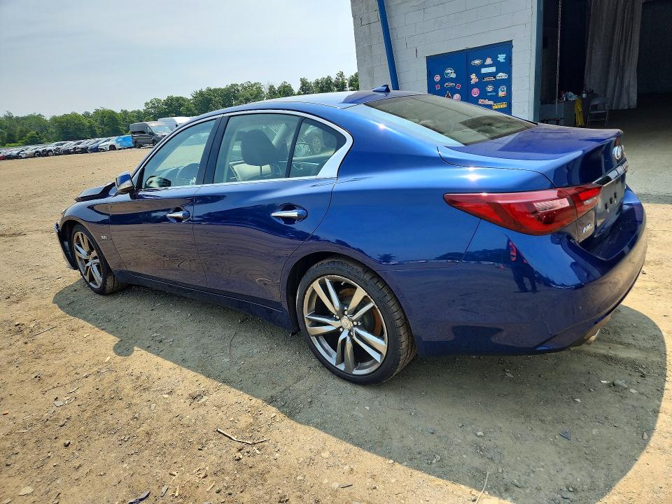 Продажа на аукционе авто 2019 Infiniti Q50, vin: JN1EV7AR0KM591300, номер лота: 60964906