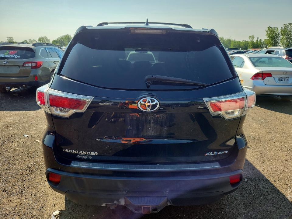 2016 Toyota Highlander მანქანა იყიდება აუქციონზე, vin: 5TDJKRFH6GS237938, აუქციონის ნომერი: 58266796