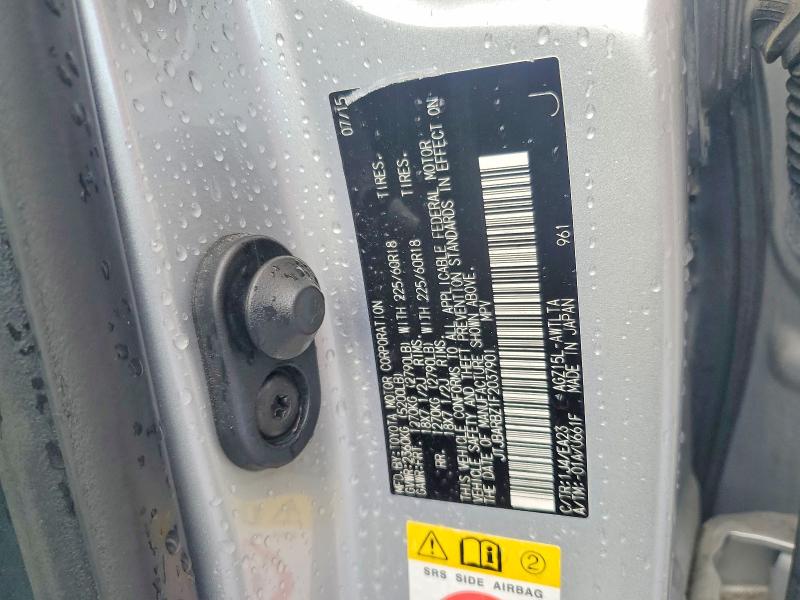 59825866 :رقم المزاد ، JTJBARBZ1F2037901 vin ، 2015 Lexus Nx مزاد بيع