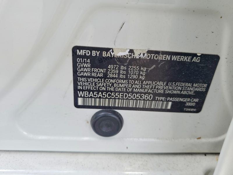 Продаж на аукціоні авто 2014 Bmw 528, vin: WBA5A5C55ED505360, номер лоту: 59899766
