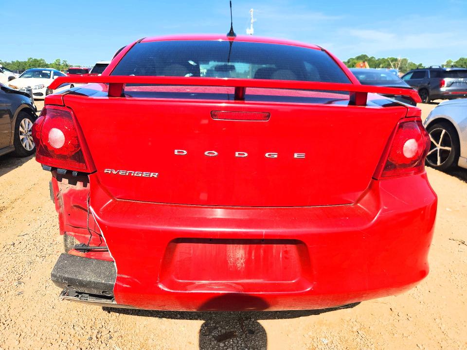 Продаж на аукціоні авто 2014 Dodge Avenger, vin: 1C3CDZAB9EN116544, номер лоту: 62520456