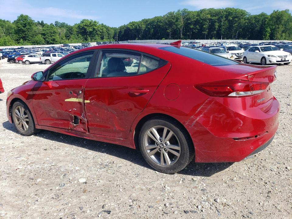 2017 Hyundai Elantra მანქანა იყიდება აუქციონზე, vin: KMHD84LF0HU188987, აუქციონის ნომერი: 58960166