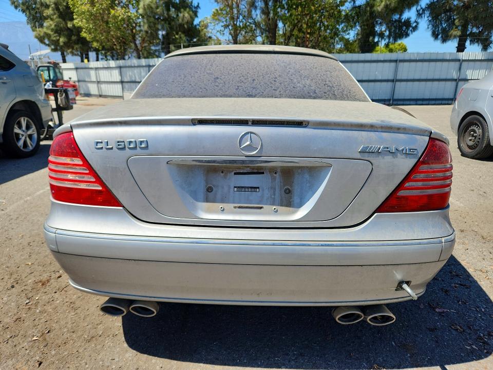 59739736 :رقم المزاد ، WDBPJ78J11A009706 vin ، 2001 Mercedes-benz Cl مزاد بيع