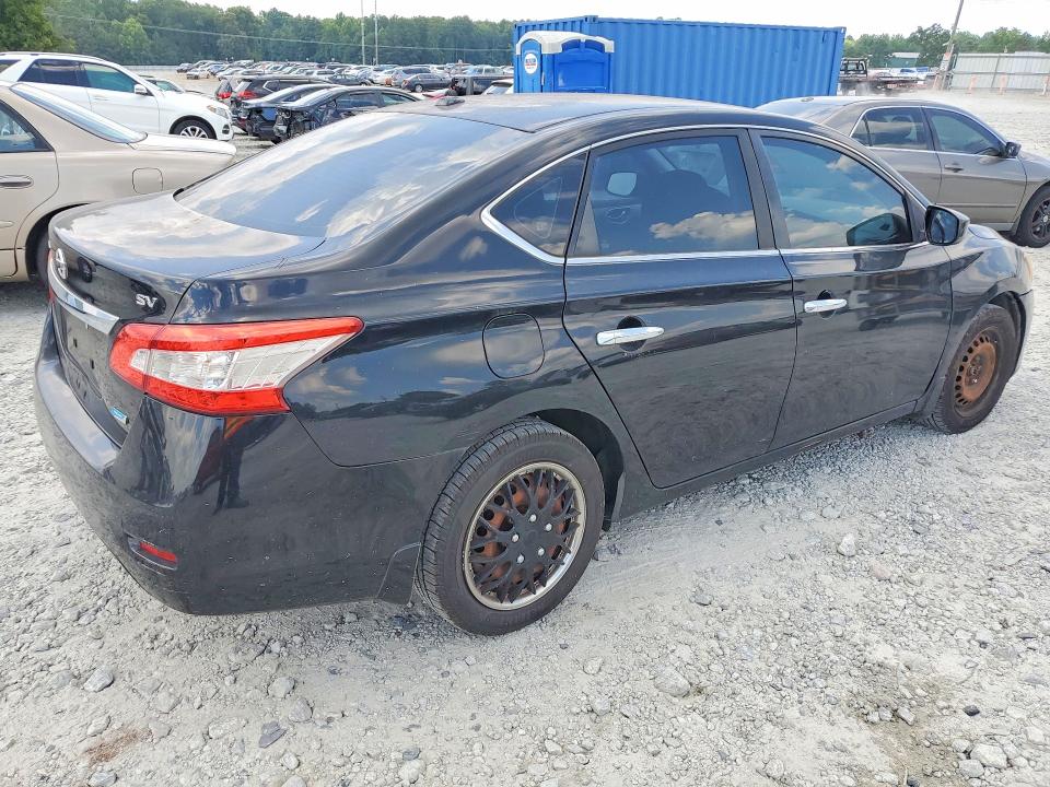 2013 Nissan Sentra მანქანა იყიდება აუქციონზე, vin: 3N1AB7AP8DL691499, აუქციონის ნომერი: 85986215