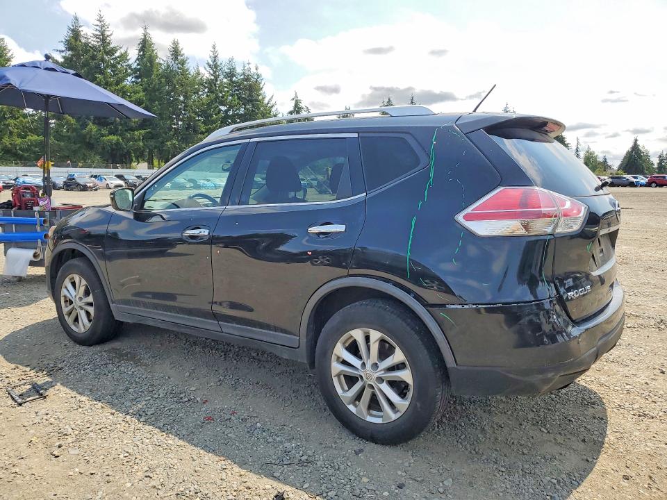 2016 Nissan Rogue მანქანა იყიდება აუქციონზე, vin: KNMAT2MVXGP698471, აუქციონის ნომერი: 61639566