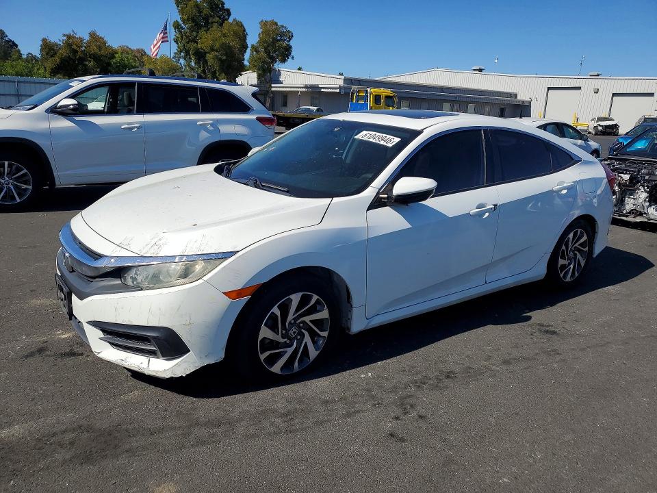 Продаж на аукціоні авто 2016 Honda Civic, vin: 2HGFC2F70GH546922, номер лоту: 61049946