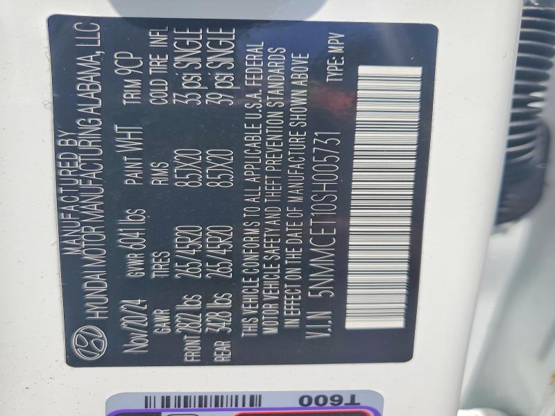 2025 Genesis Electrified Gv70 მანქანა იყიდება აუქციონზე, vin: 5NMMCET10SH005731, აუქციონის ნომერი: 61301676