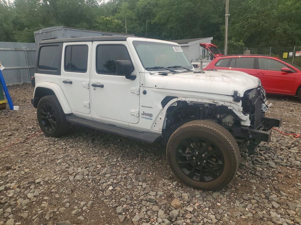 61058596 :رقم المزاد ، 1C4JJXP67NW274966 vin ، 2022 Jeep Wrangler Unlimited مزاد بيع