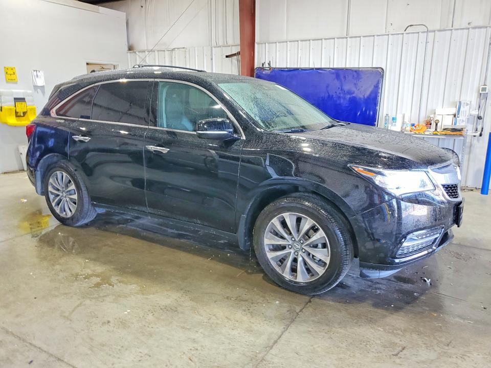 2016 Acura Mdx მანქანა იყიდება აუქციონზე, vin: 5FRYD4H43GB038984, აუქციონის ნომერი: 61186496