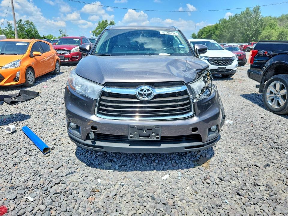 Aukcja sprzedaży 2014 Toyota Highlander, vin: 5TDDKRFH8ES007425, numer aukcji: 59906936