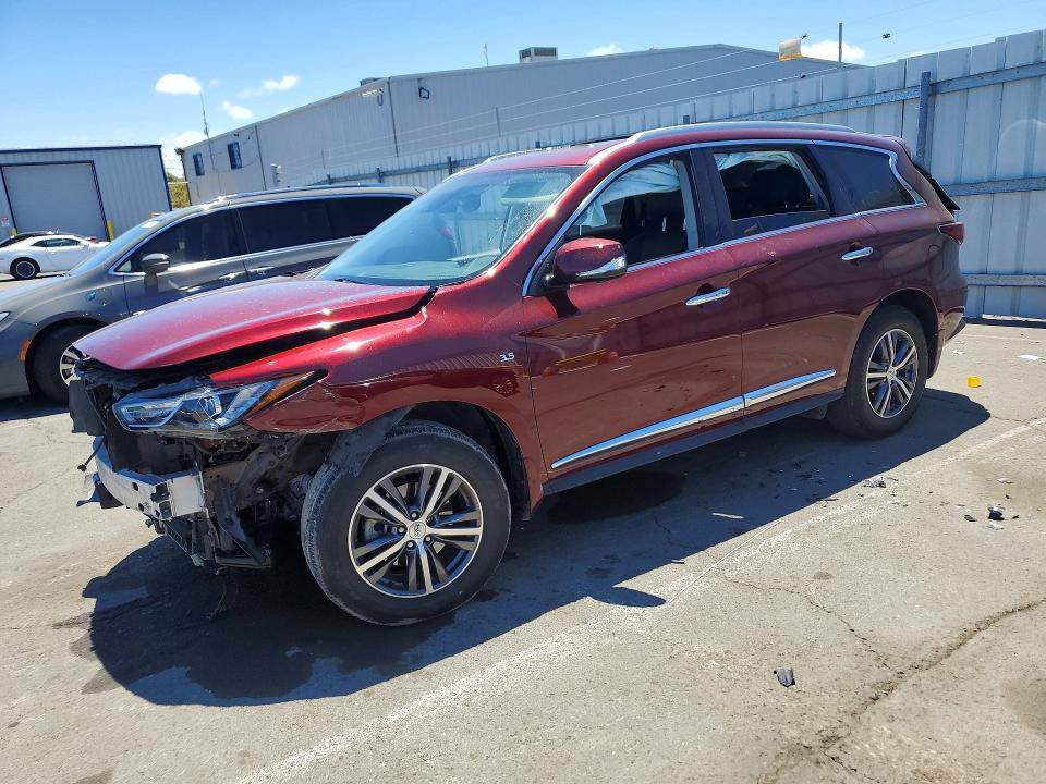 Auction sale of the 2019 Infiniti Qx60, vin: 5N1DL0MM1KC558989, lot number: 62287546