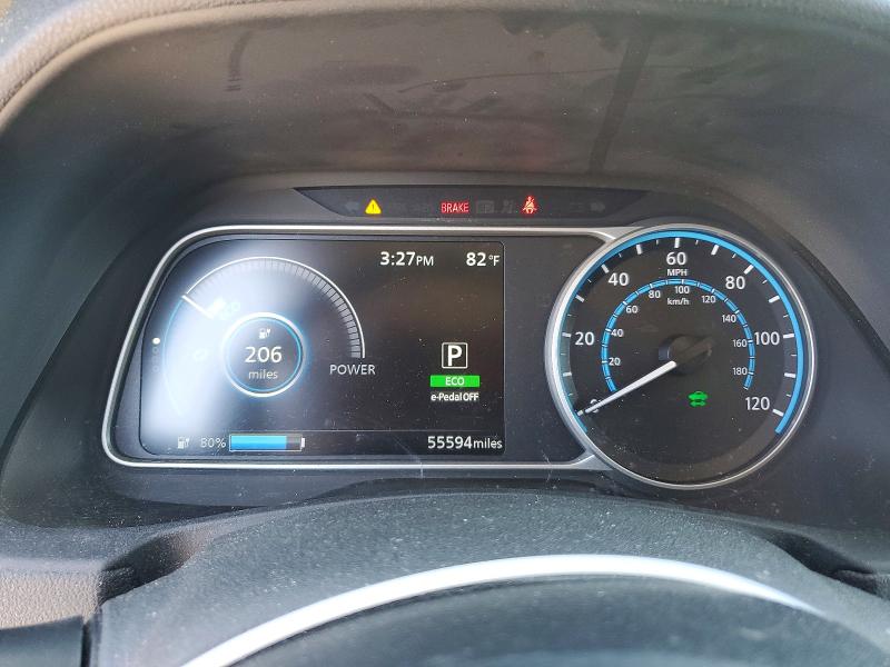 2019 Nissan Leaf მანქანა იყიდება აუქციონზე, vin: 1N4BZ1CP7KC317276, აუქციონის ნომერი: 59692066