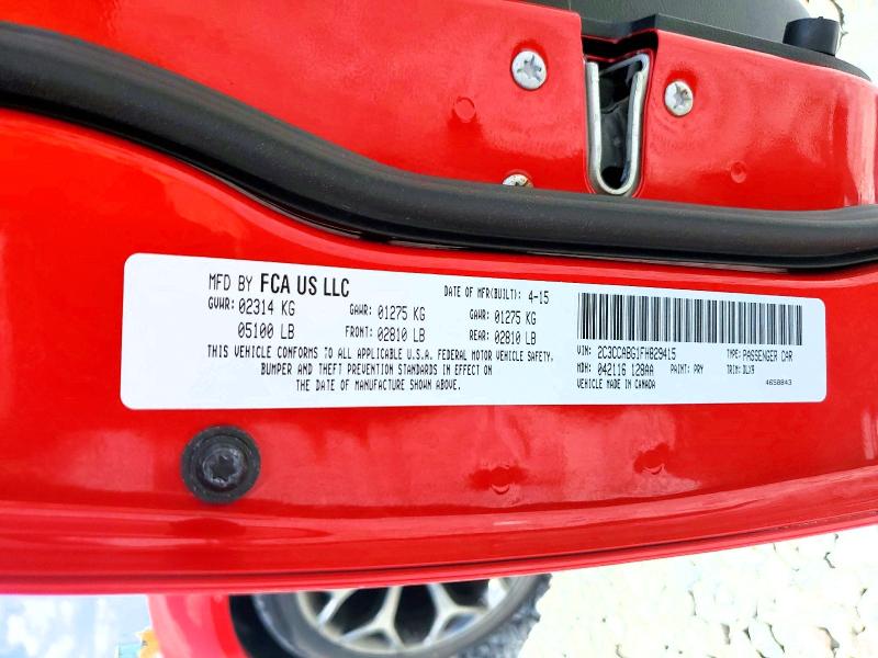 Aukcja sprzedaży 2015 Chrysler 300, vin: 2C3CCABG1FH829415, numer aukcji: 60226626