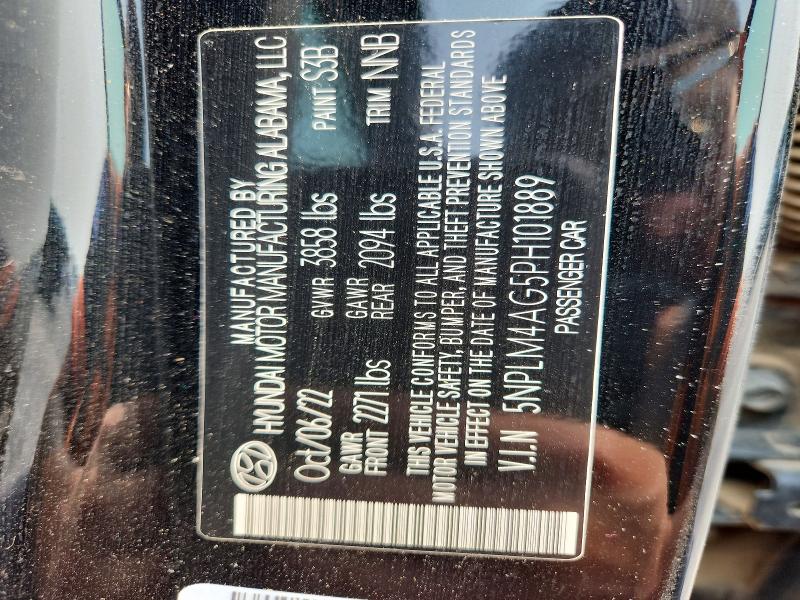 Продаж на аукціоні авто 2023 Hyundai Elantra, vin: 5NPLM4AG5PH101889, номер лоту: 59971036