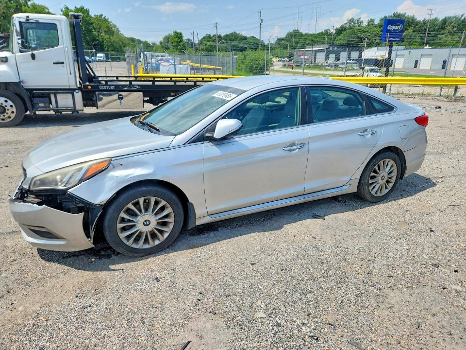 2015 Hyundai Sonata მანქანა იყიდება აუქციონზე, vin: 5NPE34AF3FH042603, აუქციონის ნომერი: 61820956