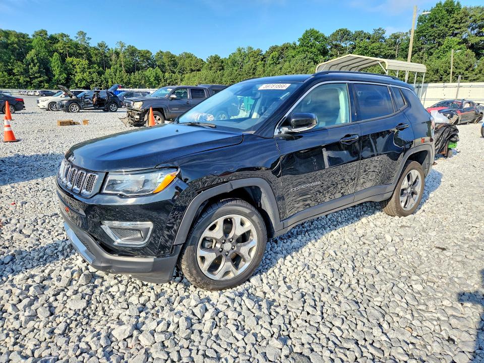 2021 Jeep Compass მანქანა იყიდება აუქციონზე, vin: 3C4NJDCB6MT600392, აუქციონის ნომერი: 59781866