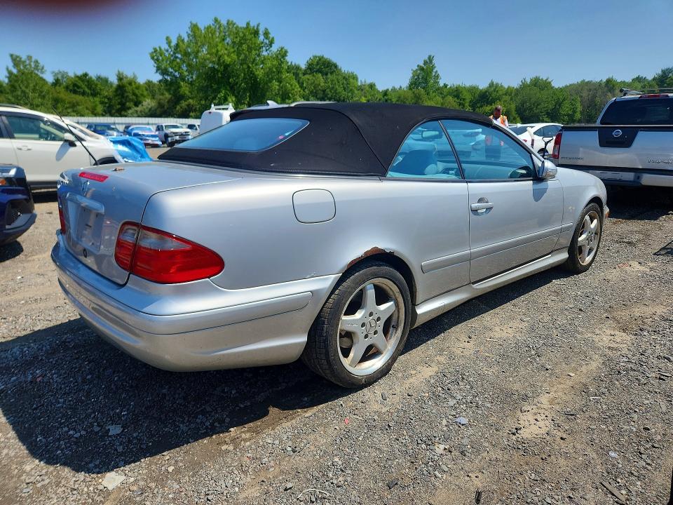 Aukcja sprzedaży 2003 Mercedes-benz Clk, vin: WDBLK70G23T142753, numer aukcji: 59998506