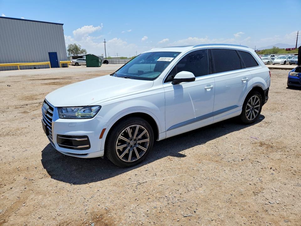 2017 Audi Q7 მანქანა იყიდება აუქციონზე, vin: WA1LAAF73HD057683, აუქციონის ნომერი: 58836116