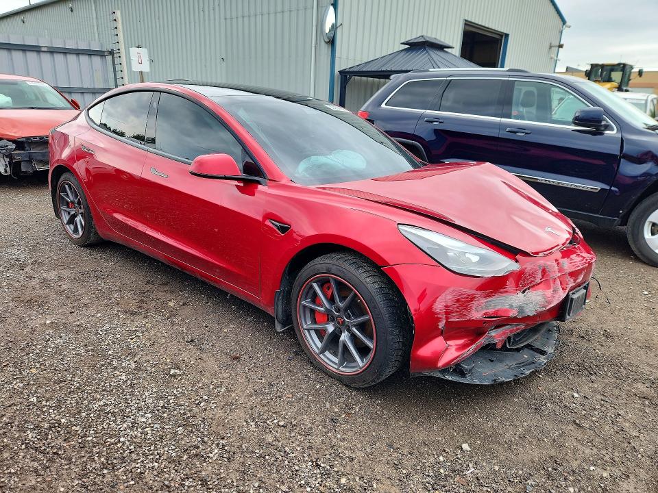Продажа на аукционе авто 2021 Tesla Model 3, vin: 5YJ3E1EAXMF918268, номер лота: 60030836