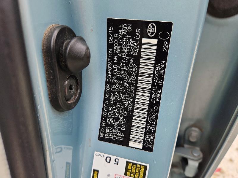 Продаж на аукціоні авто 2015 Toyota Prius V, vin: JTDZN3EUXFJ039252, номер лоту: 60762896