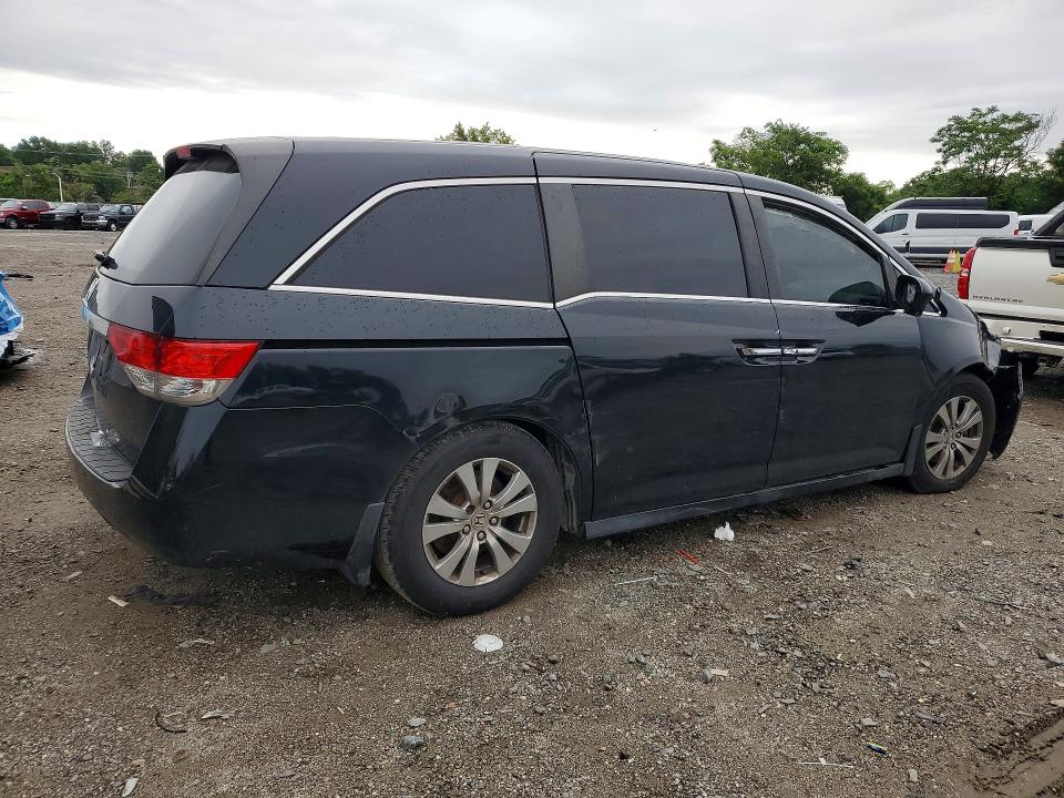 59661586 :رقم المزاد ، 5FNRL5H46EB113883 vin ، 2014 Honda Odyssey مزاد بيع