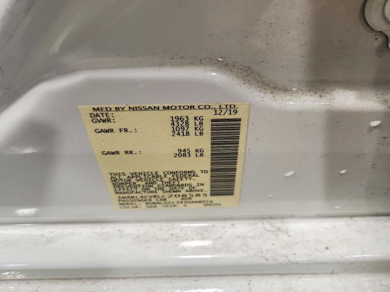 2020 Nissan Altima მანქანა იყიდება აუქციონზე, vin: 1N4BL4CV8LC208585, აუქციონის ნომერი: 61818386