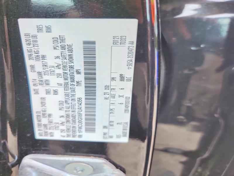Продаж на аукціоні авто 2015 Ford Escape, vin: 1FMCU0GX6FUA14356, номер лоту: 61379576
