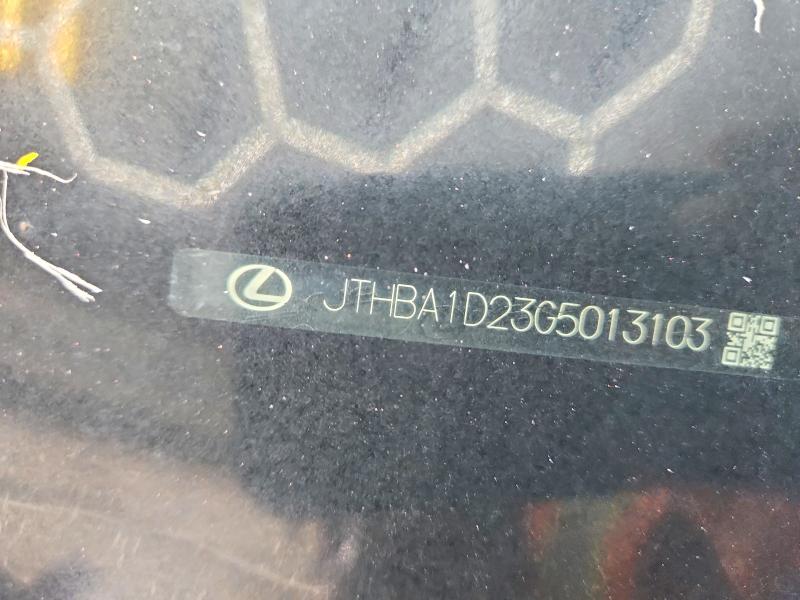 60995976 :رقم المزاد ، JTHBA1D23G5013103 vin ، 2016 Lexus Is مزاد بيع