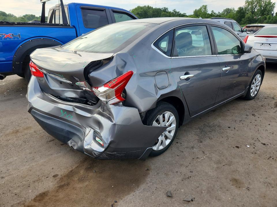 58160536 :رقم المزاد ، 3N1AB7AP4KY278835 vin ، 2019 Nissan Sentra مزاد بيع