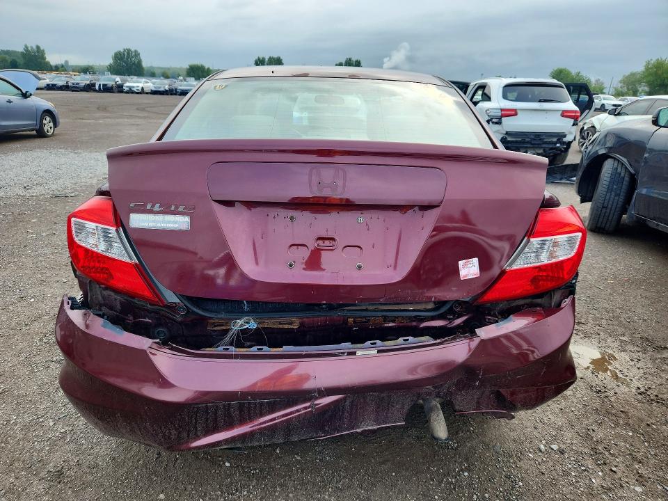 Продаж на аукціоні авто 2012 Honda Civic, vin: 2HGFB2F42CH026255, номер лоту: 62633986