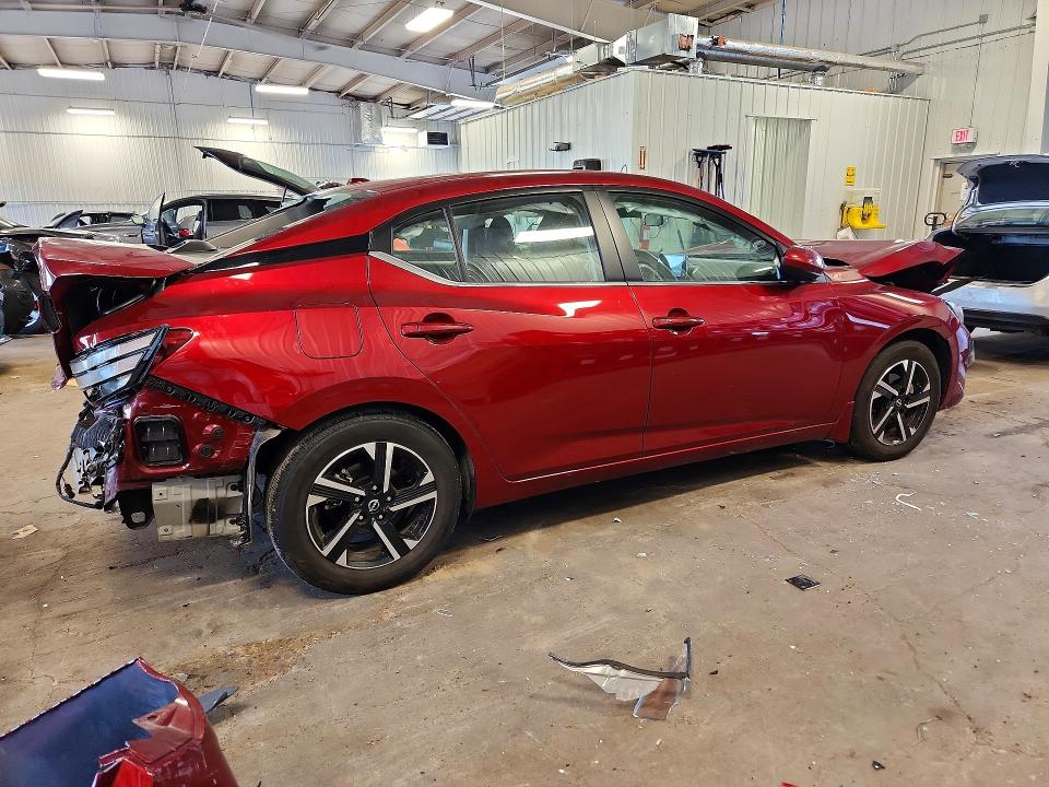 2025 Nissan Sentra მანქანა იყიდება აუქციონზე, vin: 3N1AB8CV2SY213046, აუქციონის ნომერი: 61176946