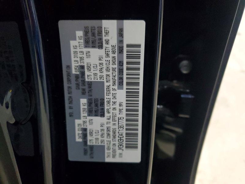 Aukcja sprzedaży 2026 Mazda Cx-90, vin: JM3KKBHD4T1387776, numer aukcji: 60756056