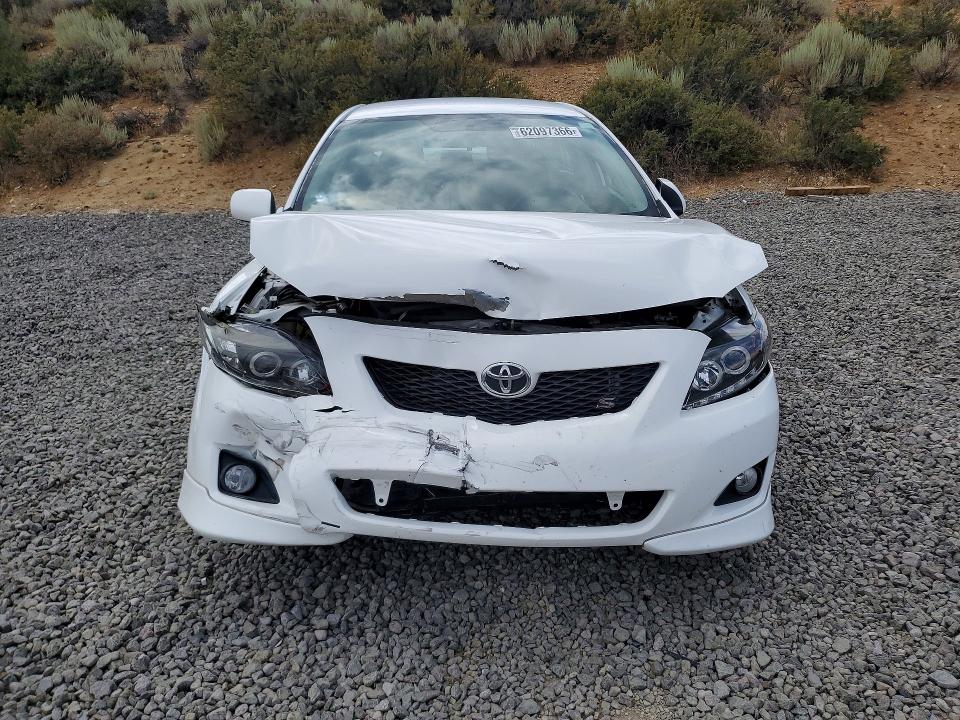 62097366 :رقم المزاد ، 1NXBU4EE4AZ283713 vin ، 2010 Toyota Corolla مزاد بيع