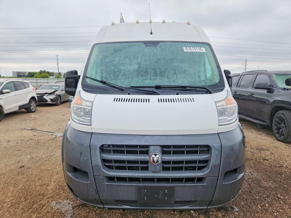 61613116 :رقم المزاد ، 3C6TRVDG2HE531220 vin ، 2017 Ram Promaster 2500 مزاد بيع