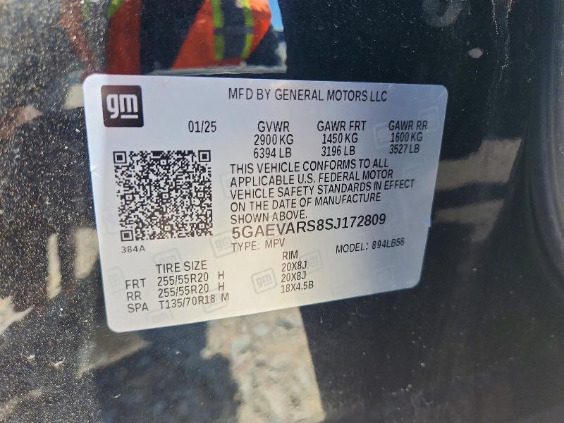 Продажа на аукционе авто 2025 Buick Enclave, vin: 5GAEVARS8SJ172809, номер лота: 62113476