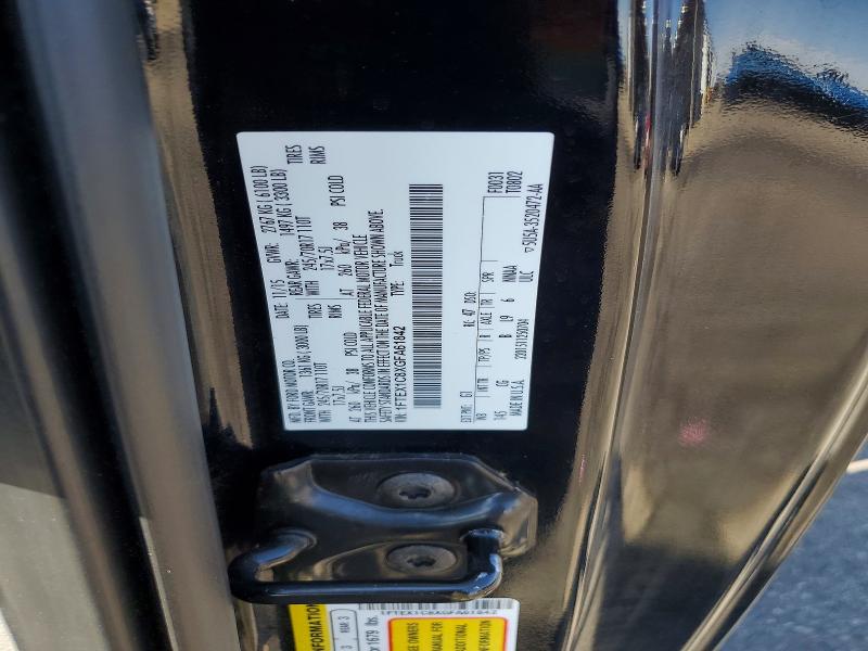 Aukcja sprzedaży 2016 Ford F150, vin: 1FTEX1C8XGFA61842, numer aukcji: 61709406