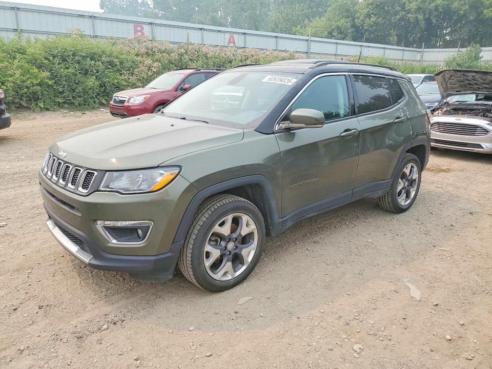 Aukcja sprzedaży 2019 Jeep Compass, vin: 3C4NJDCB2KT827821, numer aukcji: 60939026
